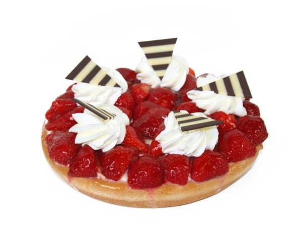 Aardbeienvlaai4/6 pers.